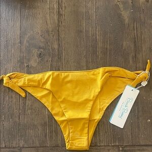 Beach Bunny Sutton Mustard Bikini Bottom